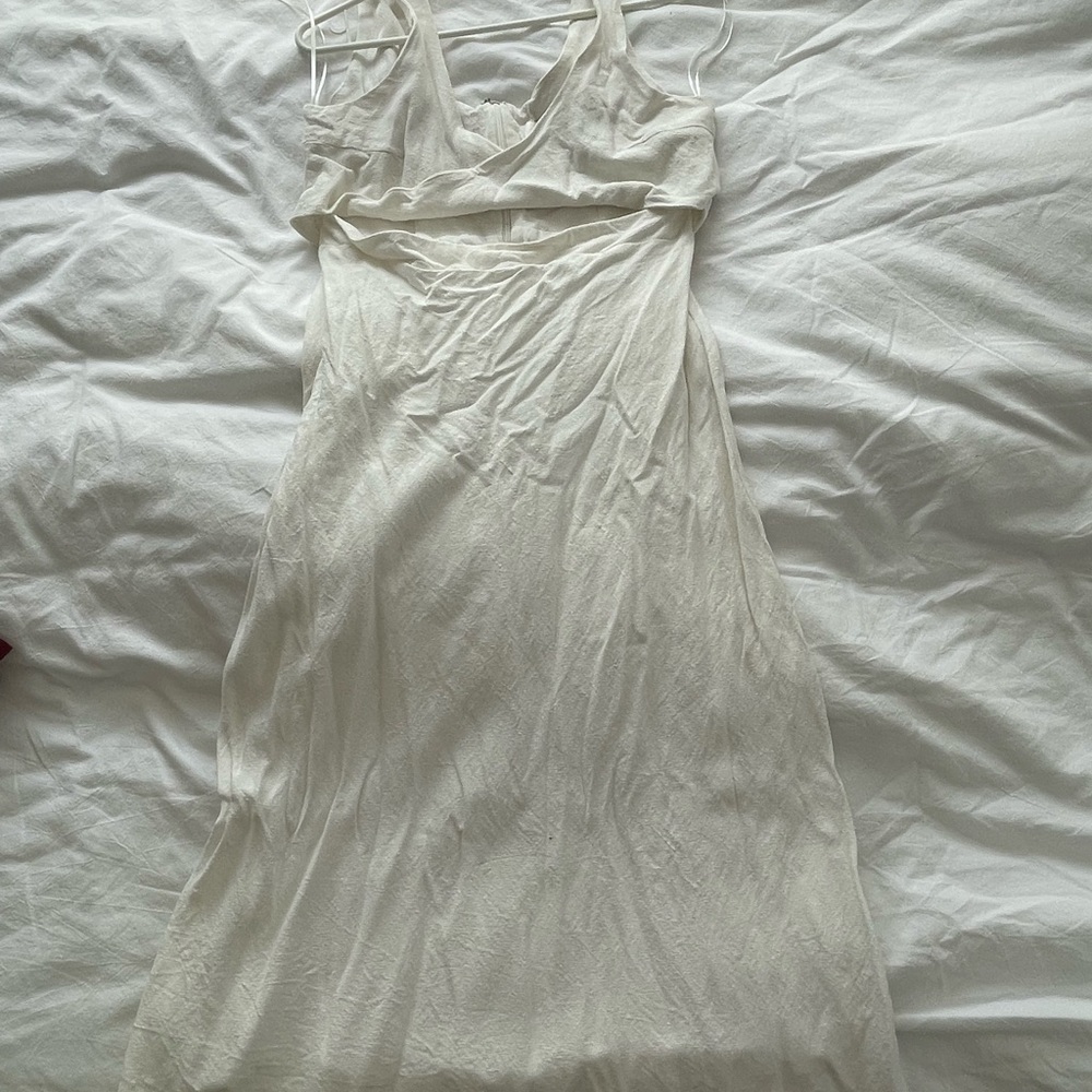 Petal and pup Linen midi dress